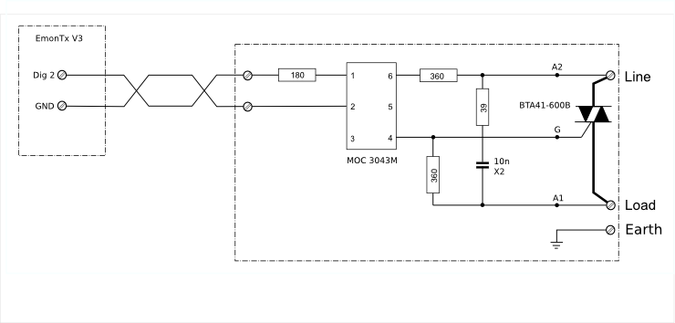 Power switch for emonTx V3