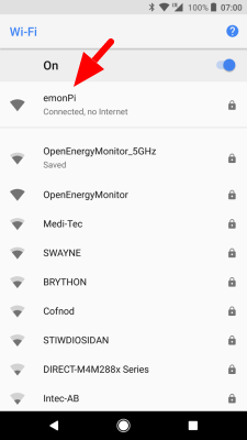 emonpi wiki connect