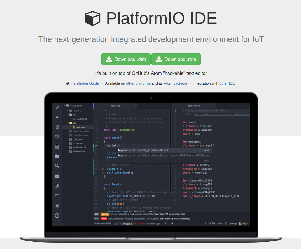 Download PlatfomIO