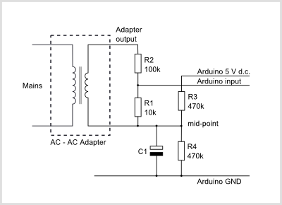 We'll use the voltage input circuit as an example.