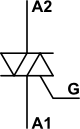 Triac symbol