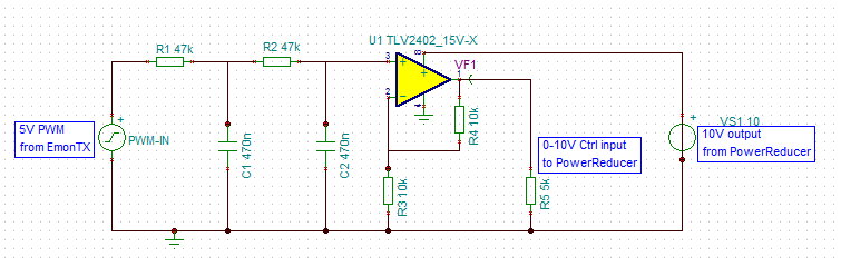 Filter and op-amp circuit